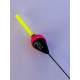 SPIGOLA PIOMBATO  PORTASTAR dia 4.5 ANTENNA INTERCAMB FILO INTERNO DERIVA VETRO RESINA